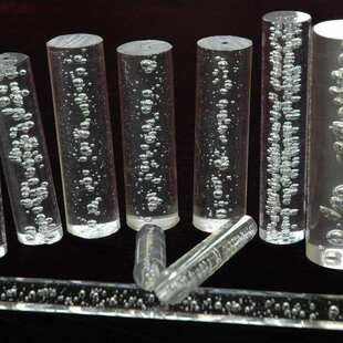 亚克力气泡棒 彩色有机玻璃棒 亚克力棒 压克力透明棒