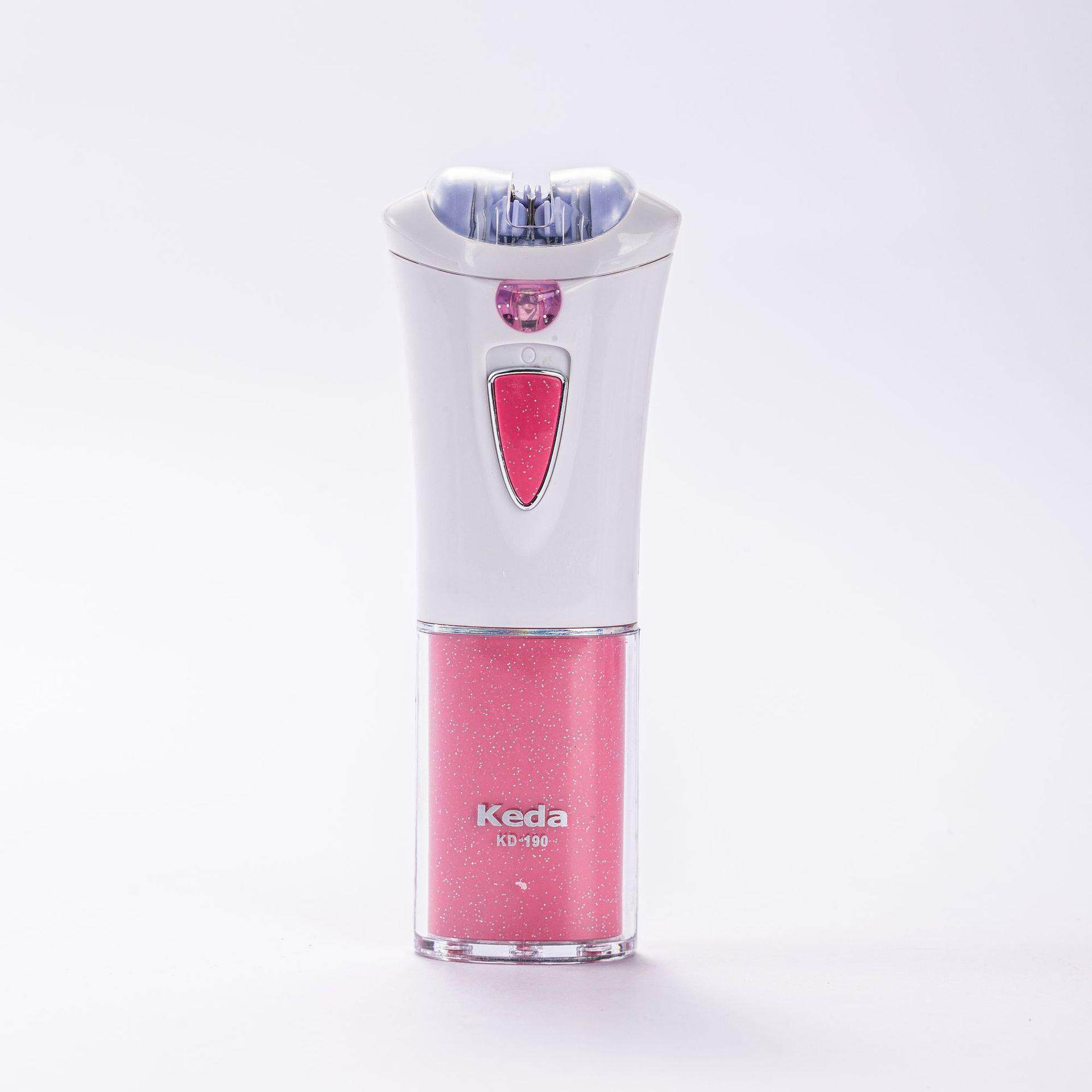 跨境科达女士电动拔毛器脱毛器KEDA-190彩色带灯(细毛)迷你剃毛器