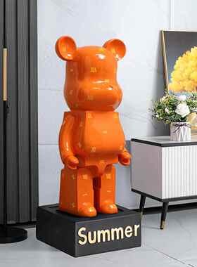 网红暴力熊存钱罐现代家居简约电视柜装修客厅大型落地式摆件