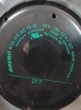 R1G175-AE73-10R1G175-AB15-65/A0148V100W原装德国进口风机
