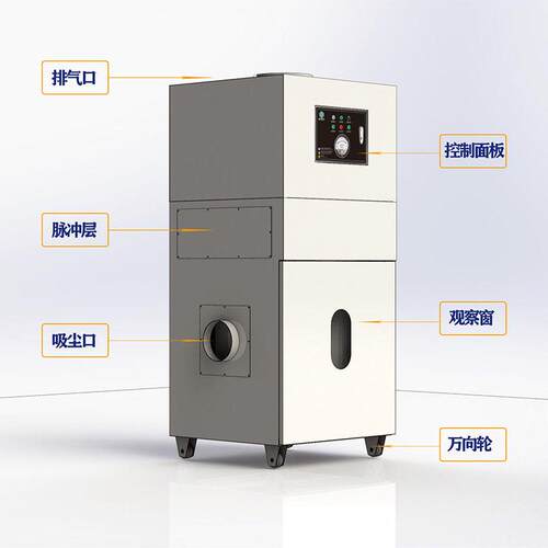 脉冲除尘器粉尘收集小型除尘机模具打磨抛光粉尘处理吸尘器