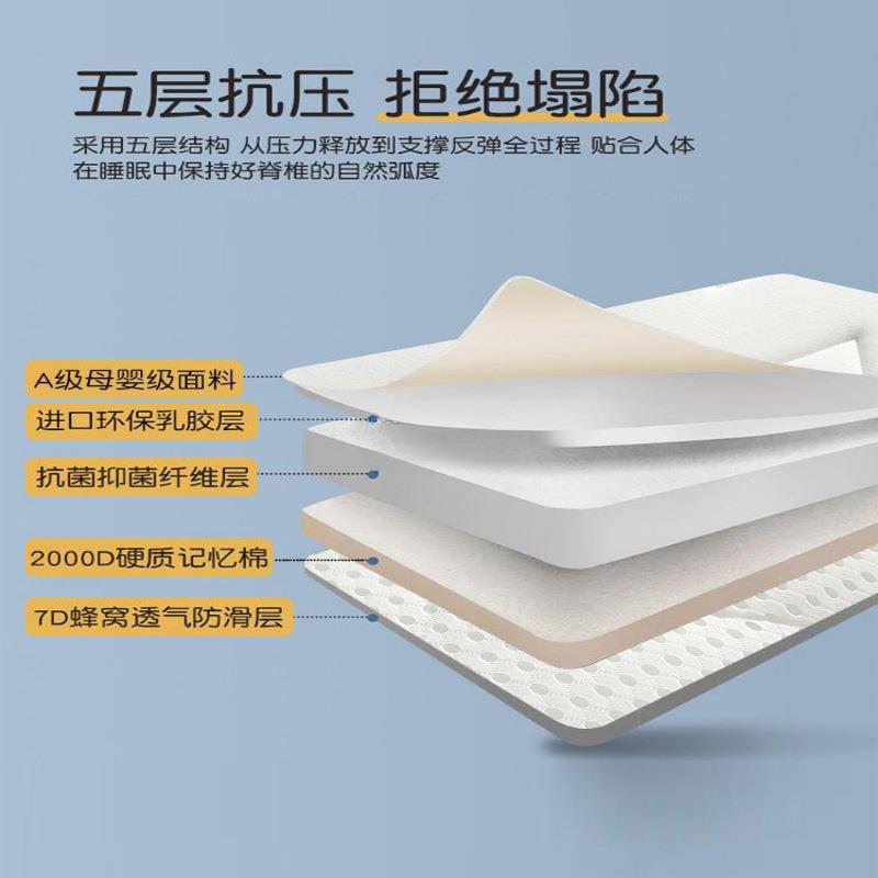 乳胶床垫软垫家用榻榻米垫褥子加厚学生宿舍单人海绵租房垫被