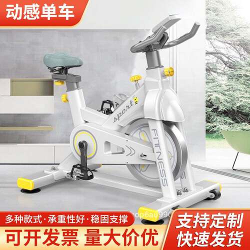 动感单车家用健身车脚踏室内运动自行车锻炼身体跑步健身器材跨境