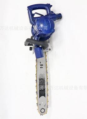 FLJ-400型气动链锯手持链条切割机煤矿井下用木头塑料风动切割锯