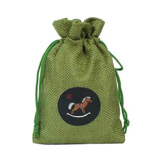 Christmas 14CM Gift calendAar sack Advent 24PCS