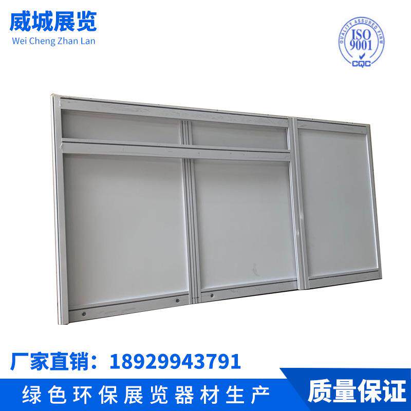 会展览接待桌接待台折叠展铝合金前台拆装携式展桌折便折叠前台叠