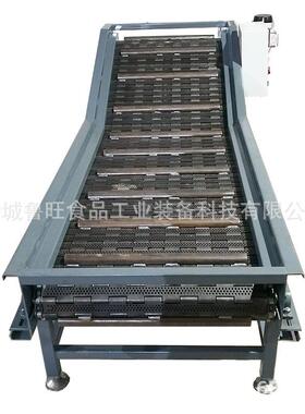 丸子物料提升机链板输送线皮带爬坡送料机重工业螺母输送机
