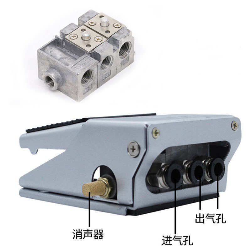 配件脚踏式lt4限位器tfs脚踩式剪板机气动脚踏开关控制器点焊机