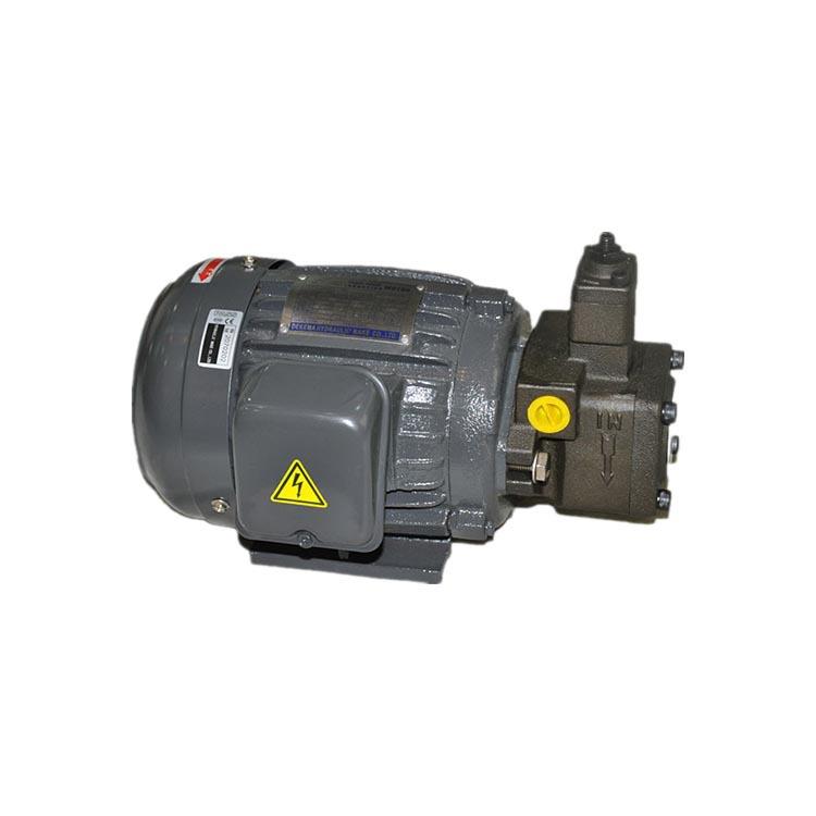 液压电机油泵组合0.75KW/1.5KW/2.2KW配VP20/30/40叶片泵电动总成图片