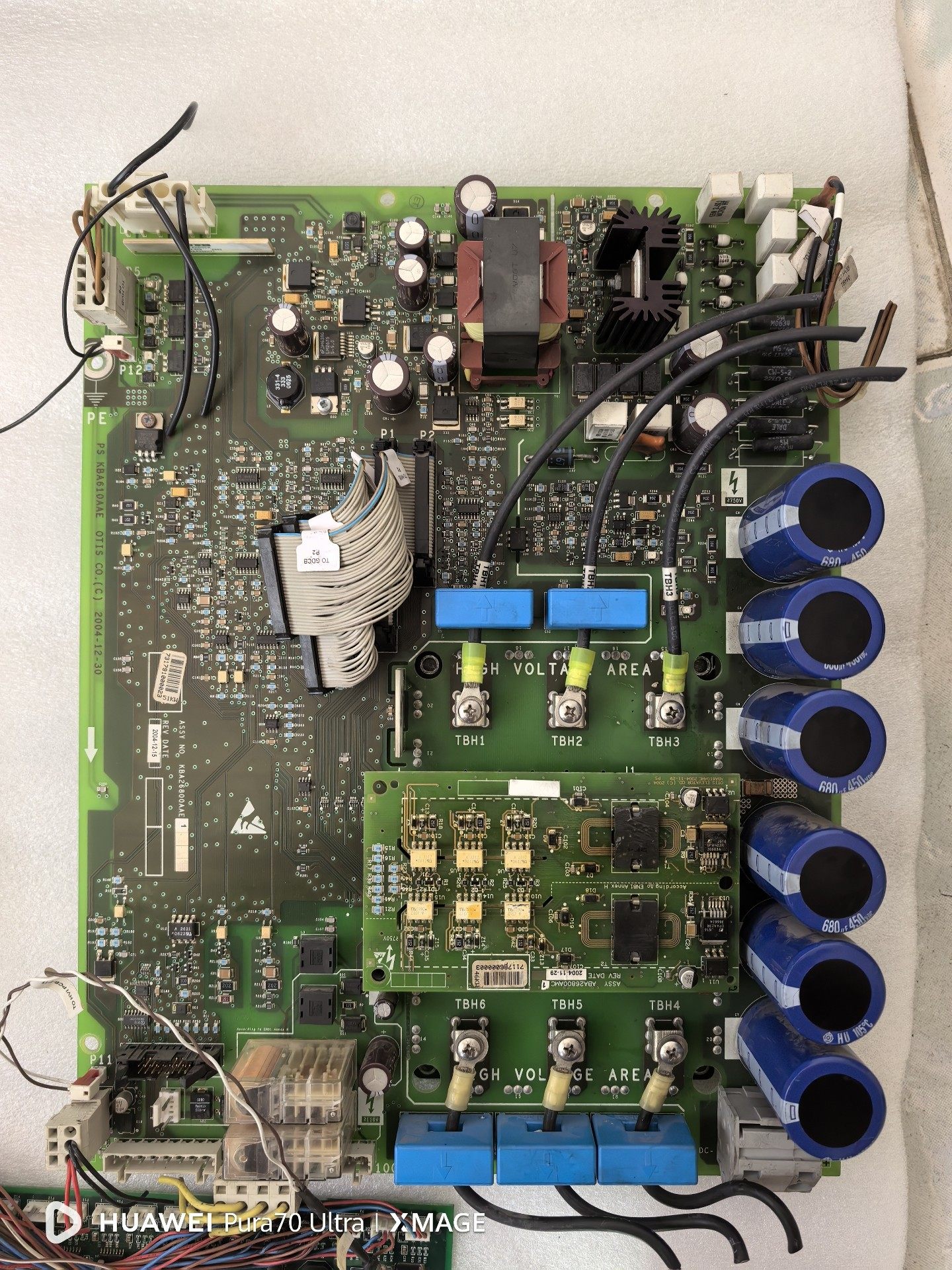 奥的斯电梯变频器驱动板KBA26800AAE1 原装拆机九新