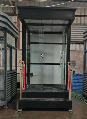 形象站台售楼部岗亭厂家可移动楼盘礼宾迎宾物业案场礼仪值班亭