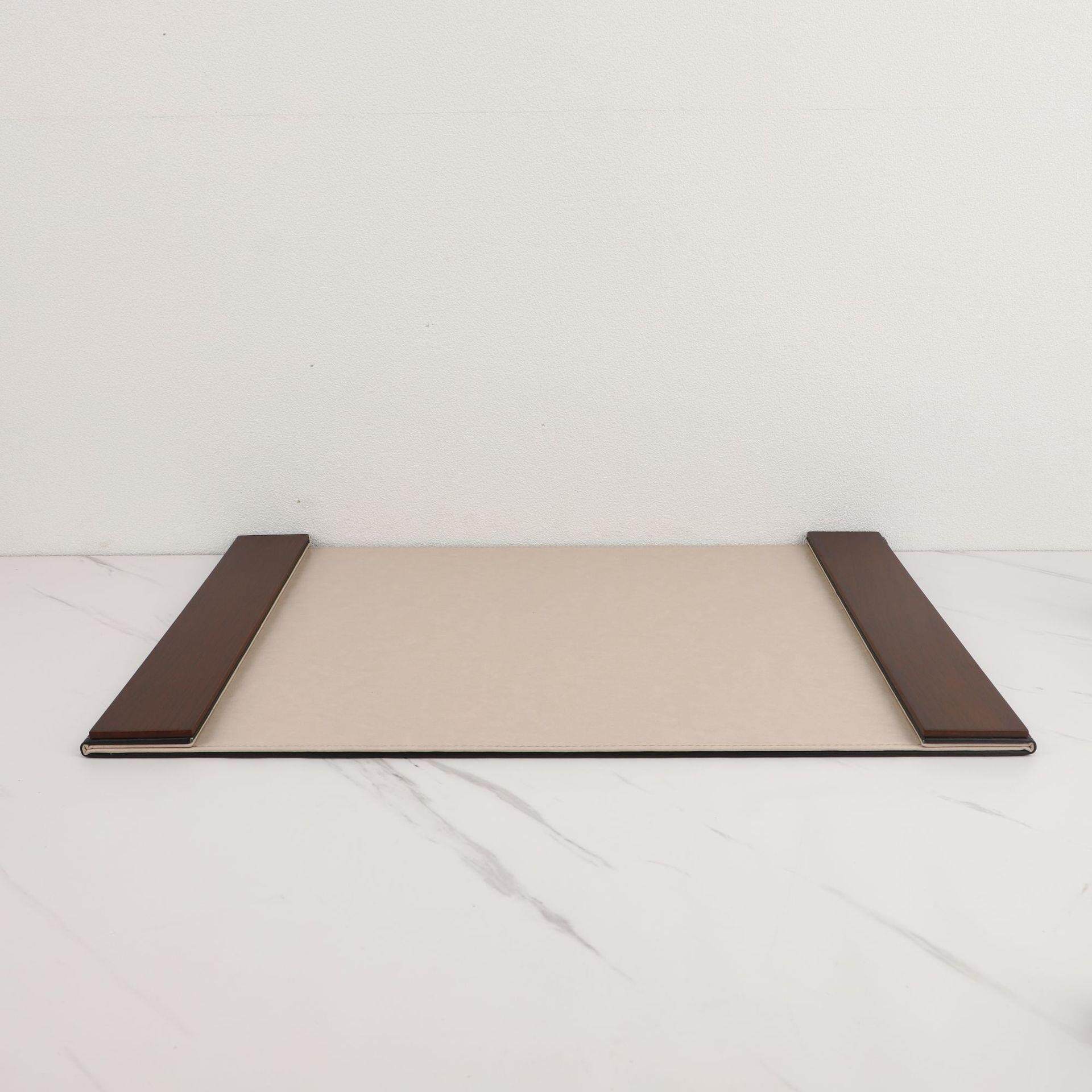 简约风皮革垫子样板间办公室电脑书桌垫写字台桌面垫书房台垫摆件