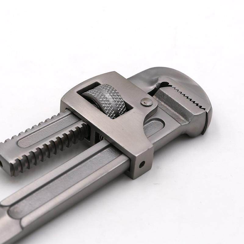 WEDO维度304、420工业级工具不锈钢扳手英式管钳子ST8116A