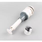 排水出水阀放水器WDI 顶按上按式 B4018 马桶座便器水箱配件 两件式
