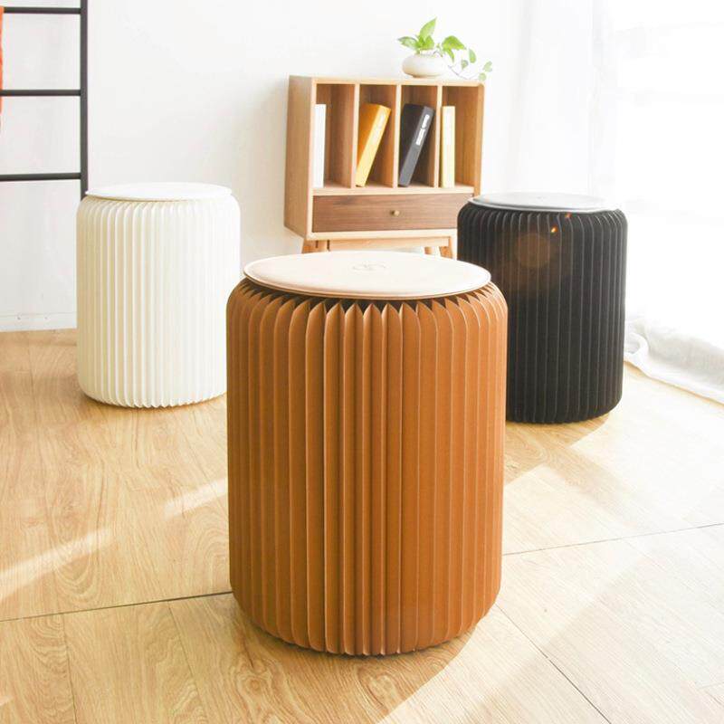 十八纸折叠餐凳小户型时尚创意设计省空间家用客厅家具50cm高凳子