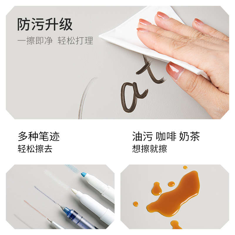 有机硅胶电脑桌垫办公室桌面鼠标垫键盘学生书桌垫子大号定 制