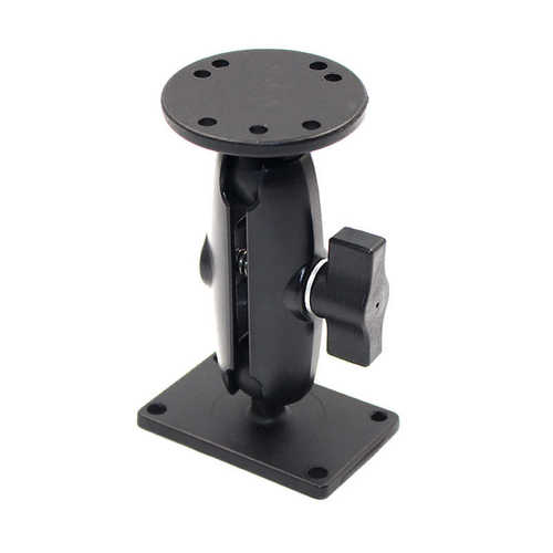 铝合金支架工程车辆轻型电子设备固定支架1英寸球头AMPS孔位支架