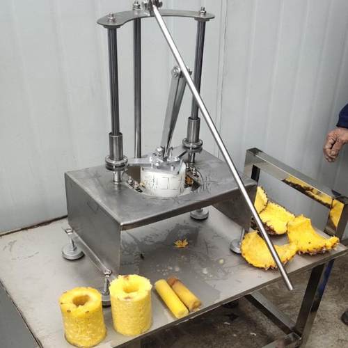 小型橙子去皮机多功能菠萝去皮去芯机不锈钢凤梨取芯机