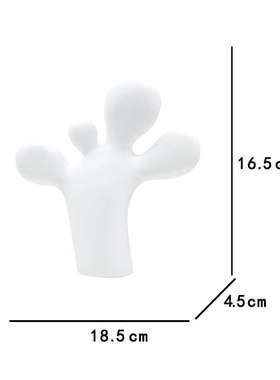 抽象沉思男孩脚丫摆件高级感样板房客厅家居电视柜酒柜轻奢装饰品