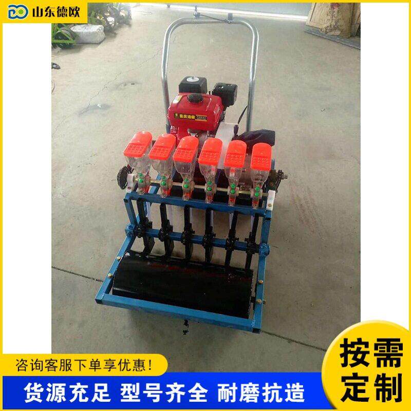 手推式蔬菜播种机 农作物谷物粱种子点播机 小型菜籽播种机