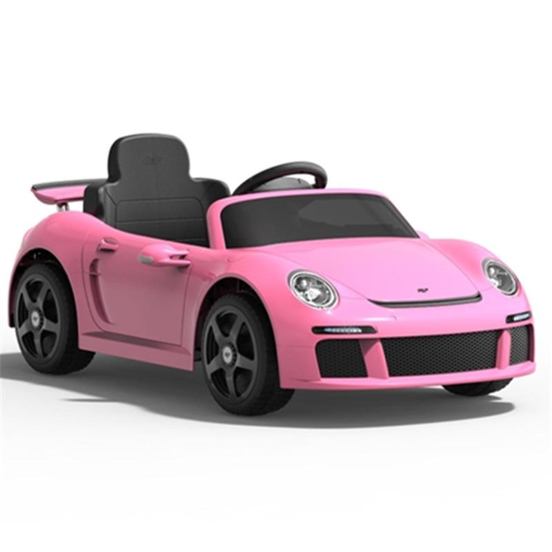 高档RUF童儿电动四轮四驱汽车男女小孩遥控玩具车可坐人带宝宝车