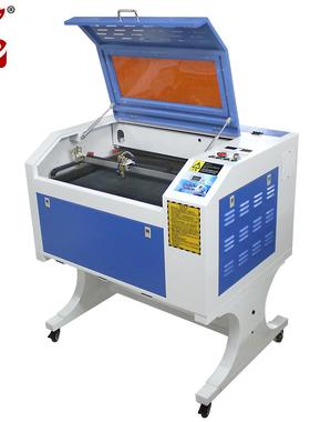 640激光雕E刻机 木板图拼皮革P0T亚克ABG力人像木刻画小型激光切