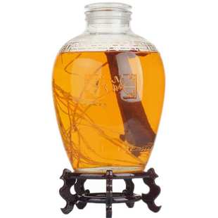 泡酒玻璃瓶复古风格 珍藏酒坛子大泡酒罐酒缸泡菜坛子10斤20斤30斤