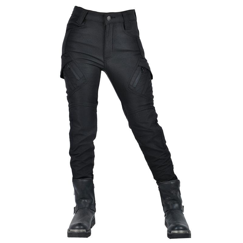 正品VOLE防R 摩托车冬防摔骑行O裤 防水加绒加厚风高腰季机车防摔