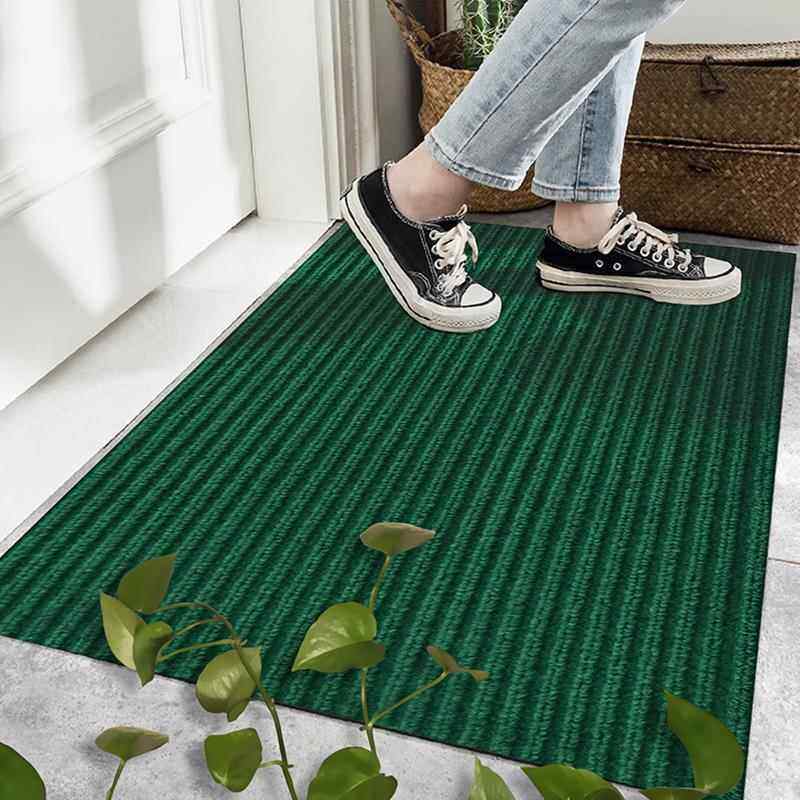 采购产品绿色风水门地垫，家居入口地垫，耐污入口地毯，门台阶地
