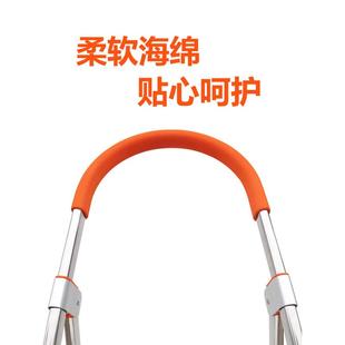 室内不锈钢人字梯 固力扶手家用五步梯子折叠结实铝合金楼梯移动式