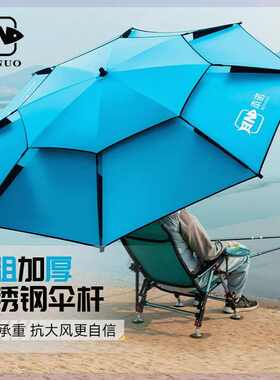 本诺钓鱼专用伞万向大钓伞户外太阳伞新款加厚遮阳防晒防雨垂钓伞