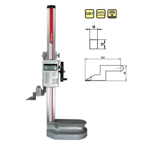 广陆 带手轮数显高度尺131-603