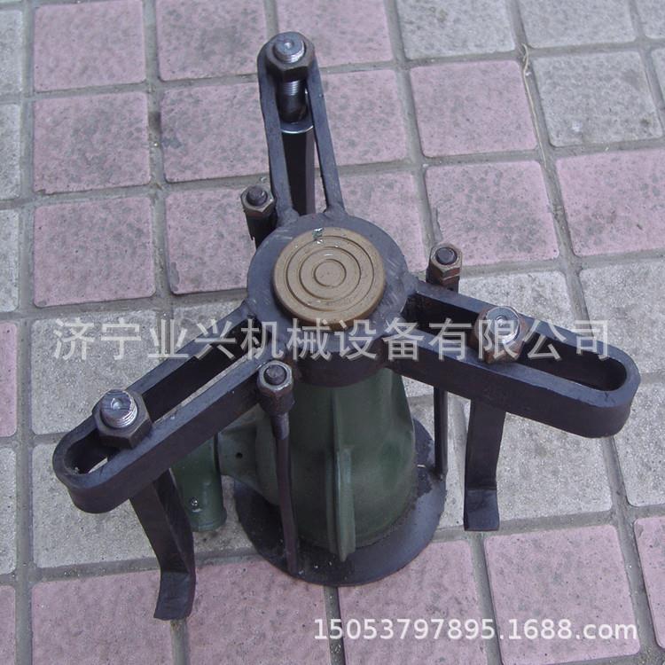 三爪螺旋机械式千斤顶 32T螺旋拉马 手摇立式齿轮式千斤顶