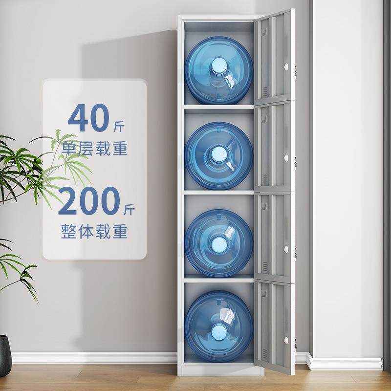 单门更员QH-2502衣柜简约工储物柜多公门铁柜钢制学校公司皮办柜