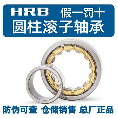 HRB哈尔滨圆柱滚子轴承NJ NU 405 406 407 408 409 410 411 EM