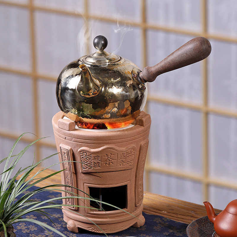 若容茶艺铜壶烧水壶铜煮茶壶老铜壶煮水铜壶纯手工纯紫铜侧把茶壶,餐饮具,茶壶,淘宝优惠券,粉丝福利购,淘宝优惠卷