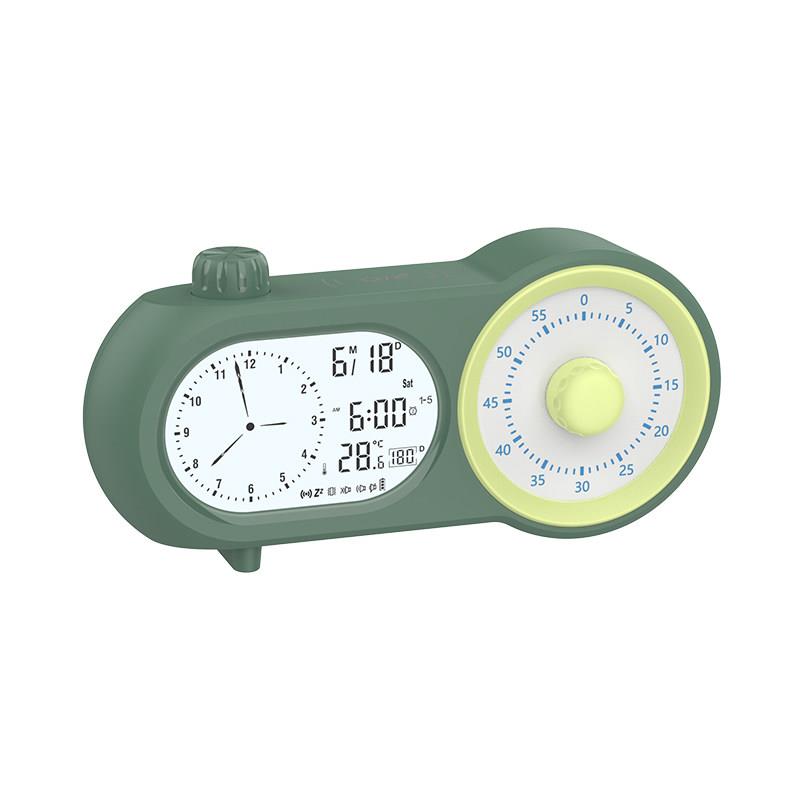 充电时间管理器儿童可视化计时器闹钟学生自律管理器带闹钟带夜灯