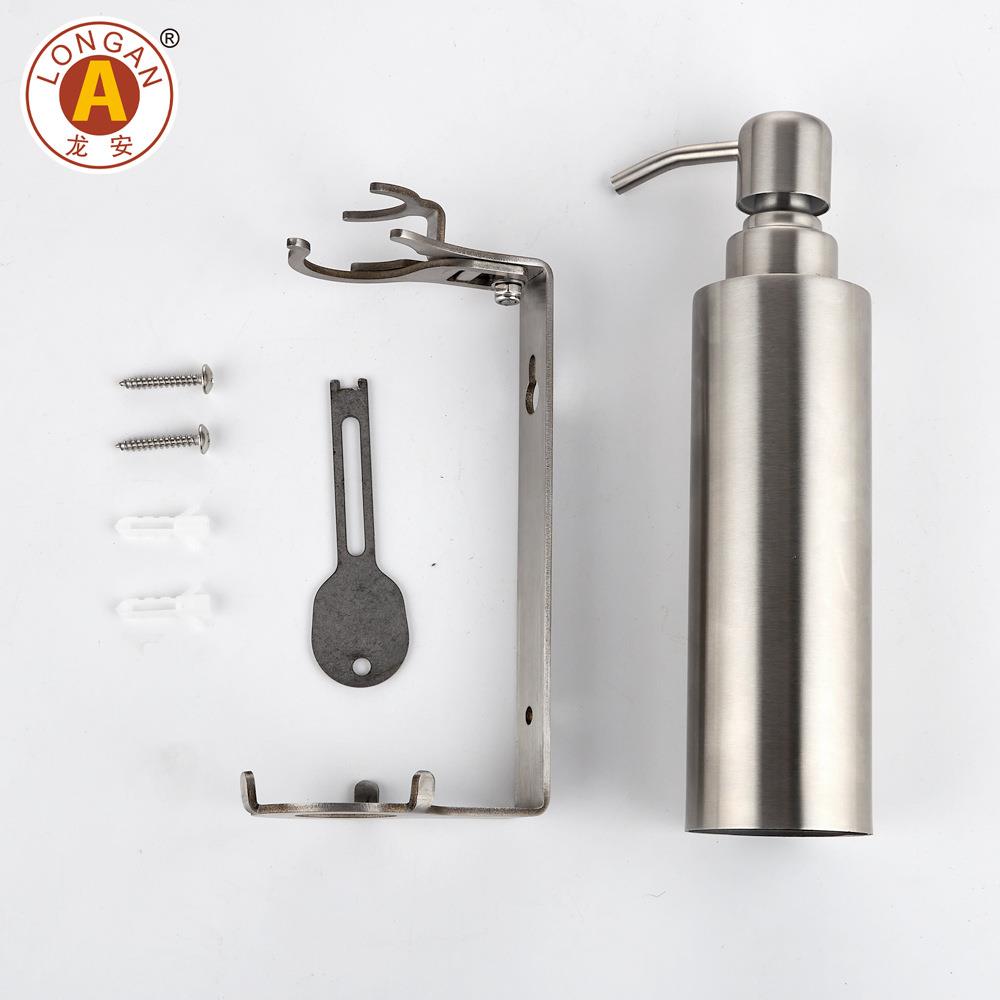 手动按压皂液器乳液瓶酒店打孔壁挂式皂液器液瓶家用浴室液瓶