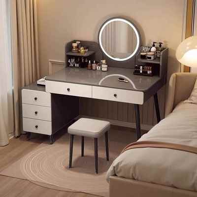 2025新款梳妆台卧室现代简约小户型斗柜一体轻奢高级感主卧化妆桌