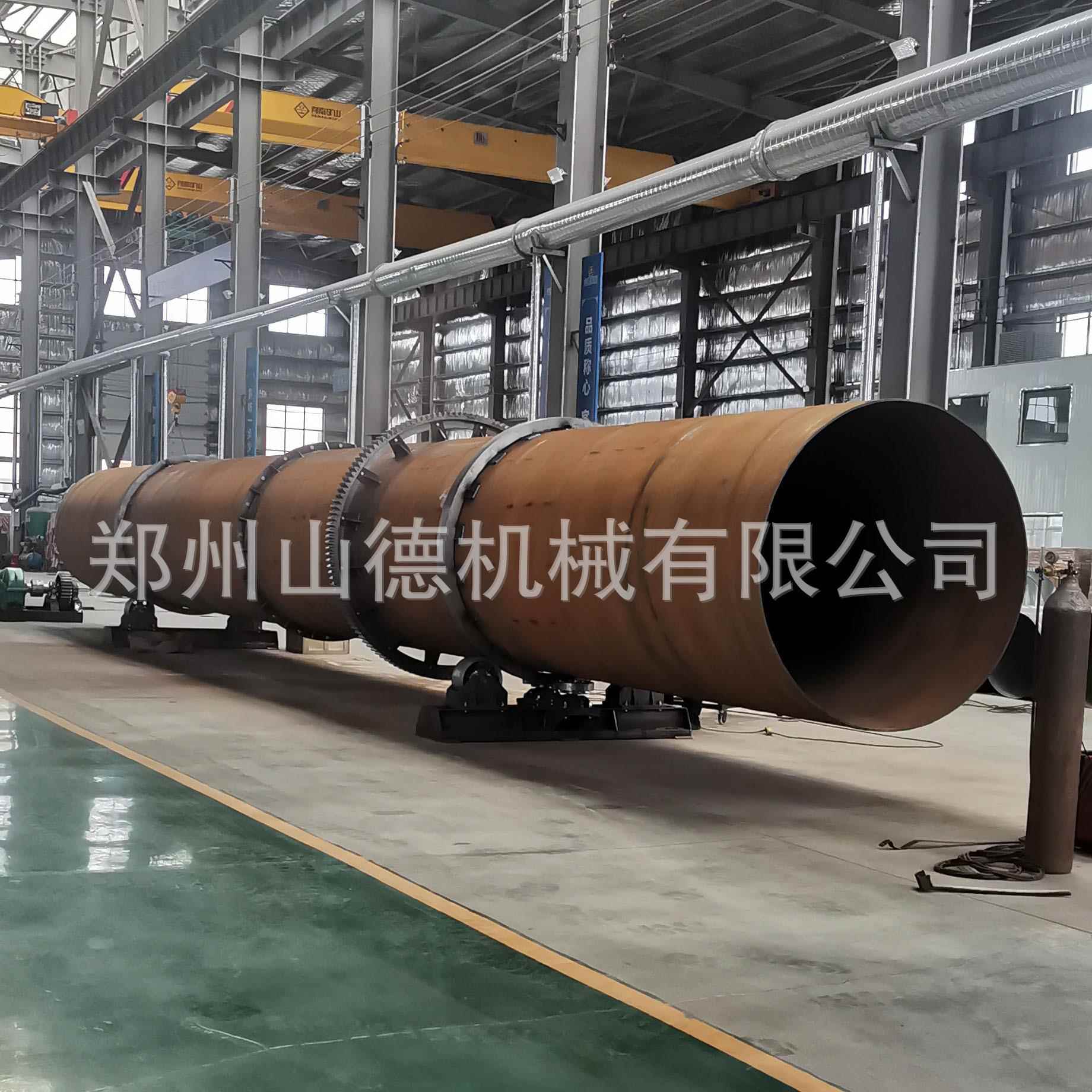 矿渣滚筒式烘干机石灰石冷却机复混肥颗粒圆筒冷却设备