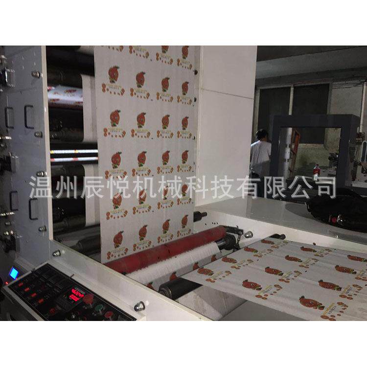 温州供应6色凸版印刷机高速卷筒纸柔版印刷机淋膜纸袋凸版机