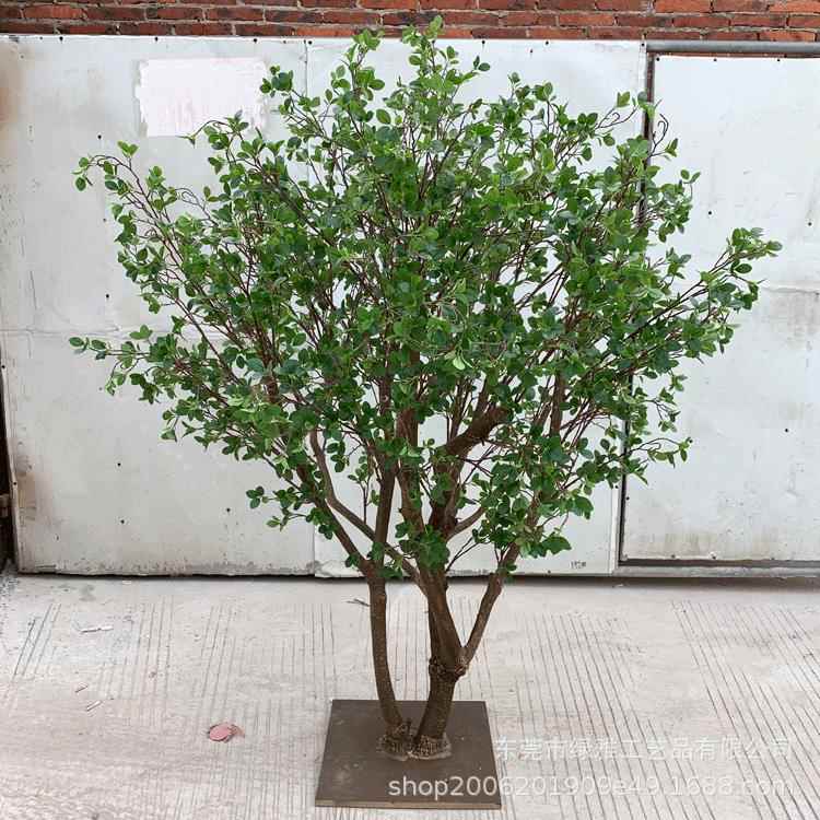 仿真假树绿植新款仿真椿树落地大型仿真树商业美陈造景树