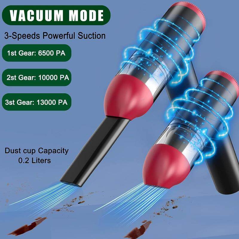 新款便携式车载吸尘器电脑键盘机箱除尘器家用小型无线吹尘器