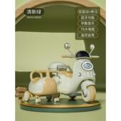 正品 儿童电动车摩托具男女孩可坐人双人宝宝电瓶车小孩轮车遥三控