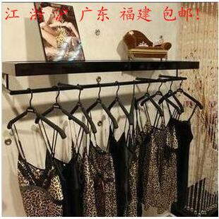 铁艺服装店上墙壁挂服装展示架男女装挂衣架鞋包陈列架货架包邮