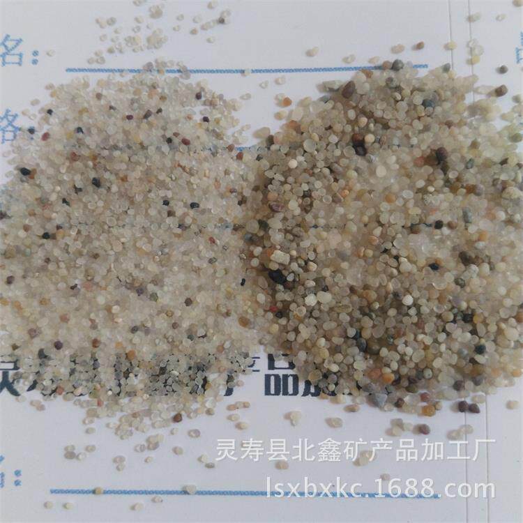 水洗海沙 河沙 无粉尘圆粒砂 高钙爬虫砂 儿童娱乐城白沙子