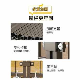 厂家现货多功能狗围栏狗笼宠物栅栏 小中大型宠物护栏方管狗围栏