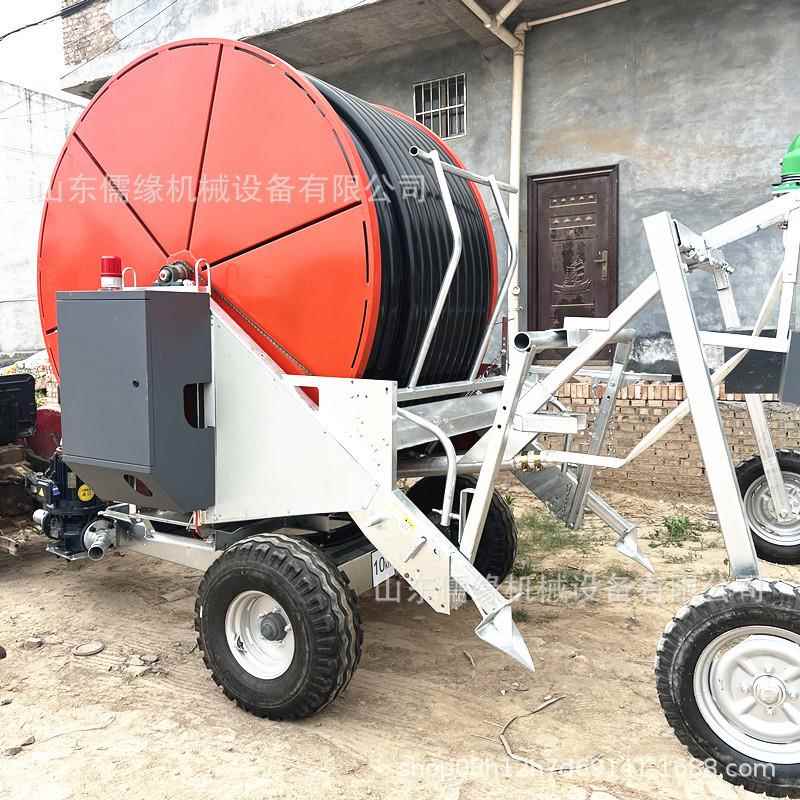 小ASR型用卷式喷灌机机农多喷头盘淋灌水涡轮喷洒浇地机