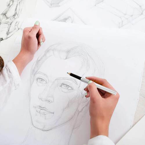 6 Pcs Pencil Extender Crayon Extension Tool Metal Pens +