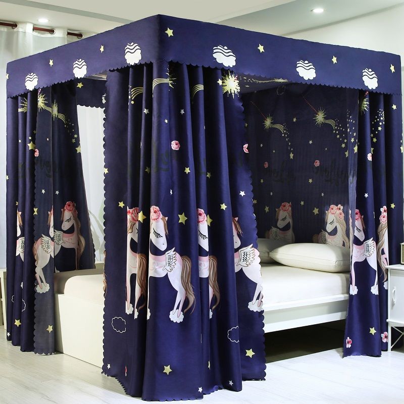 落地遮光蚊帐宿舍开门防尘蚊帐